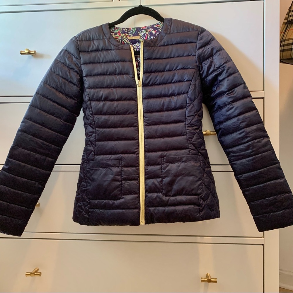 Reversible Lilly Pulitzer Goose Down Jacket